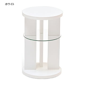 サイドテーブル 組立式 ONST0208 幅340x奥行340x高さ550mm B.Bファニシング