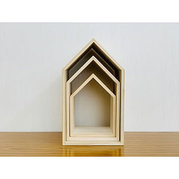 【増田桐箱店】本の家 ネスト ミニ Book House Nest mini