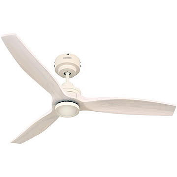 JAVALO ELF シーリングファンライト JE-CF044 LED内蔵 DCモーター リモコン付き ホワイト