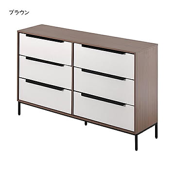 モダンキャビネット 3段 6杯 組立式 leicht ONLS0391 幅1175x奥行315x高さ735mm B.Bファニシング