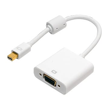 ミヨシ FullHD対応 miniDisplayPort - D-sub アダプタ DPA-2KDS/WH