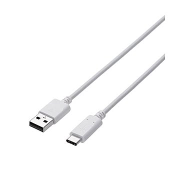 【5個セット】エレコム スマートフォン用USBケーブル/USB(A-C)/認証品/0.5m/ホワイト MPA-AC05NWHX5