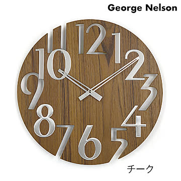 【GEORGE NELSON/ジョージネルソン】ウォールクロック　掛け時計