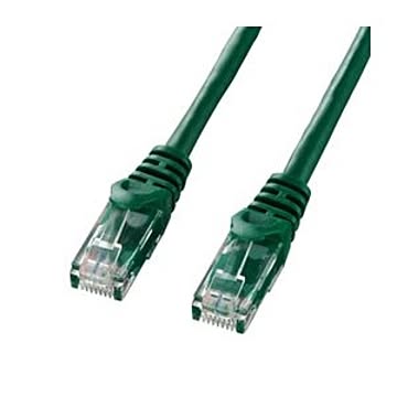 (まとめ)サンワサプライ カテゴリ6UTPLANケーブル LA-Y6-02G【×10セット】