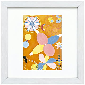 額絵 The Ten Largest No.4 Youth ヒルマ・アフ・クリント 28x28cm 三幸