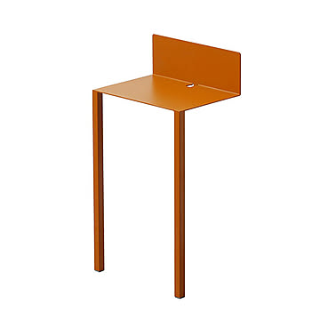 ideaco イデアコ WALL Table B5 ウォールテーブル 家具 サイドテーブル スチール製 コーヒーテーブル ディスプレイ ミニ 石こうボードピン