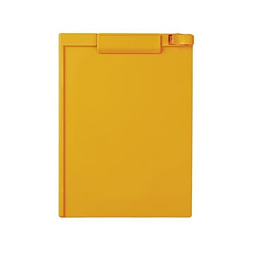 (まとめ) セキセイ クリップボード A4タテ SSS-3056P-50イエロー 1枚 【×30セット】