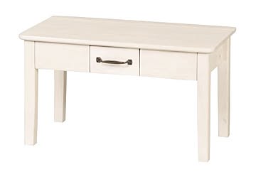 UTILITY 弘益 ミニヨン MIGNON-DS74 ドレッサーテーブル 幅70cm 奥行40cm 高さ40cm 組立式 天然木ラバーウッド材 送料込み