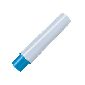 （まとめ） ゼブラ 油性マーカー マッキーケア極細つめ替え用インクカートリッジ ライトブルー RYYTS5-LB 1パック（2本） ×50セット