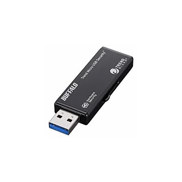 BUFFALO バッファロー USB3.0メモリ ウイルスチェックモデル 8GB・ブラック RUF3-HSL8GTV5