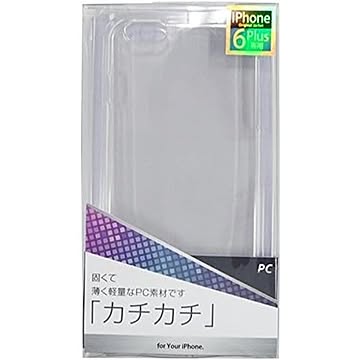 オズマ iPhone6 Plus用PCジャケット クリア