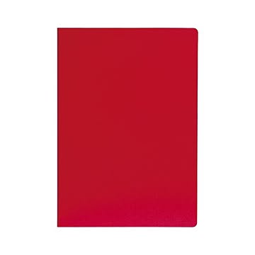 （まとめ） クリップファイル〈ダブル〉発泡美人 A4判タテ型 FB-2036-20 レッド 1枚入 【×3セット】