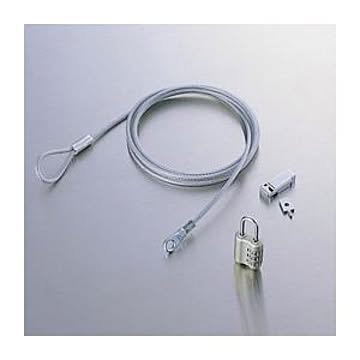 (まとめ)エレコム セキュリティロック ESL-12R【×3セット】