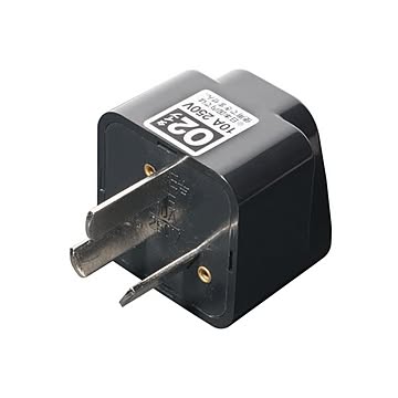 (まとめ)ミヨシ 海外電源プラグ変換アダプタ O2タイプ MBA-SO2×10セット