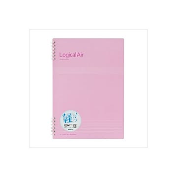 (業務用セット)ナカバヤシ ロジカルエアーWリングノート B5 A罫 40枚 NW-B509A-P×10セット
