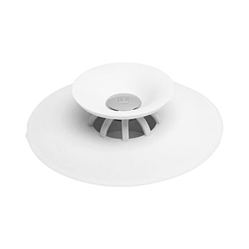 Umbra アンブラ フレックス ドレインストッパー/ヘアキャッチャー Flex Drain Plug & Hair Catcher 洗面台 排水口カバー ゴミ受け 掃除 排水口ネット シリコン製