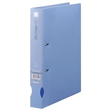 （まとめ） ビュートン Dリングファイル A4タテ 300枚収容 背幅43mm ブルー DRF-A4W-B 1冊 【×10セット】
