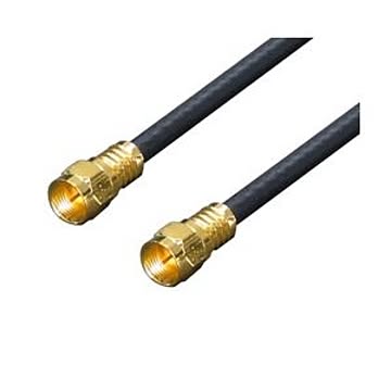 (まとめ)変換名人 アンテナ 4Cケーブル 30cm X 2pcs F4-30x2【×10セット】