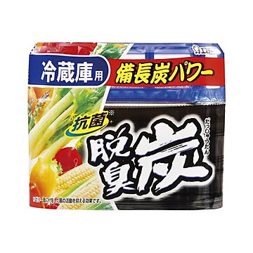 （まとめ） エステー 脱臭炭 冷蔵庫用 脱臭炭 冷蔵庫用 1個入 【×5セット】