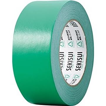(まとめ) 積水化学 カラークラフトテープ#500WC 50mm×50m 緑 K50WM13 1巻 【×20セット】