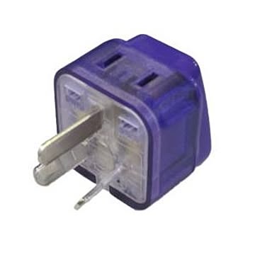 （まとめ）ミヨシ（MCO）旅人専科 海外対応電源変換アダプタ O2タイプ MBA-PO2【×5セット】