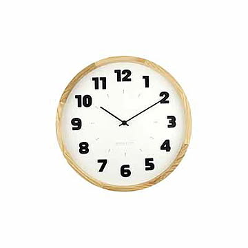 BAUHAUS Fonts Wall Clock Alfarn バウハウス復刻フォントウォールクロック WCL-008 WCL-009 掛時計 掛け時計 壁掛け時計 スイープムーブメント
