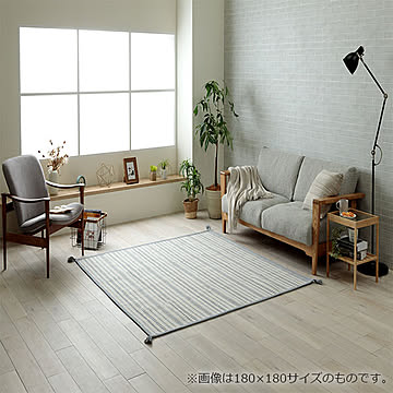 イケヒコ・コーポレーション バロン 180×180cm ブルー