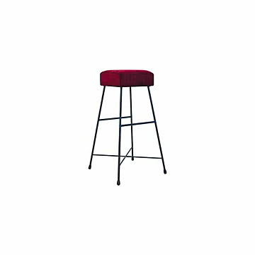 SIKAKU シカク HONI HIGH STOOl -SIKAKU- HONI ハイスツール 四角 11421 / 11422 / 11423 別珍 クロカワ鉄 イス 椅子 いす 昭和レトロ