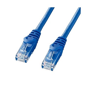 まとめサンワサプライ カテゴリ6UTPLANケーブル ブルー 10m LA-Y6-10BL 1本×3セット