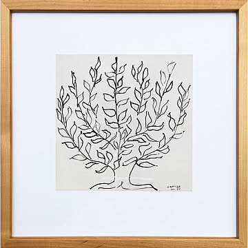 【bicosya/美工社】Henri Matisse/アンリ・マティス　アートフレーム  Le platane　M