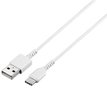 バッファロー（サプライ） USB2.0ケーブル（Type-A to Type-C） 1.5m ホワイト BSMPCAC115WH