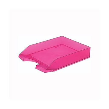 （まとめ） クルーズ レタートレー スケルトンタイプ LT-500PU 1個入 【×5セット】