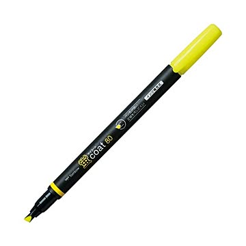 （まとめ） トンボ鉛筆 蛍コート80 WA-SC91 黄 10本×10セット