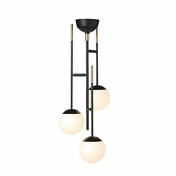 Bliss mini3 cross-ceiling light ブリスミニ3クロスシーリングライト (電球別売) AW-0670Z / シーリングランプ 天井照明 〜60W×3灯 LED球可 可動式