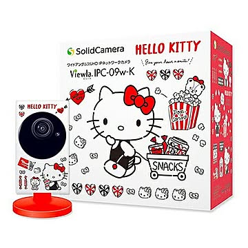 ソリッドカメラ ワイドアングルフルHD IPネットワークカメラ IPC-09w-K