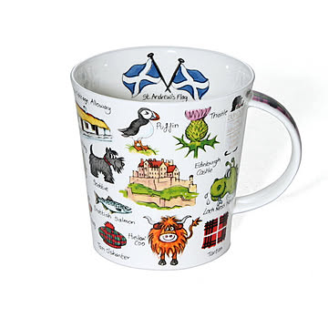 ダヌーン マグ CAIRNGORM スコットランドへようこそ！ SIMPLY SCOTLAND Dunoon Mug
