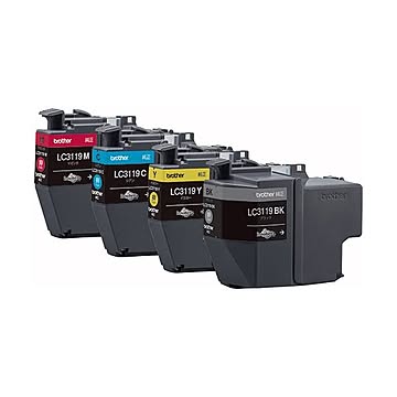 (まとめ）ブラザー インクカートリッジ 4色パック大容量 LC3119-4PK 1箱(4個:各色1個)【×3セット】