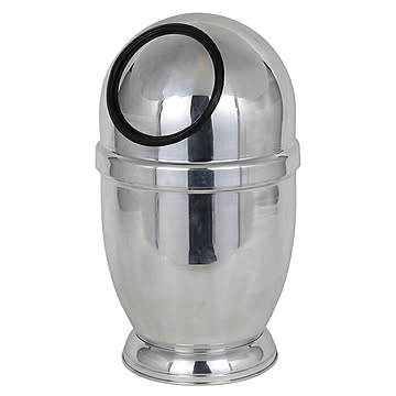 ゴミ箱 ALUMINUM DUST BIN MIRROR FINISHED L NB-0629LMF H455mm φ265mm ダルトン