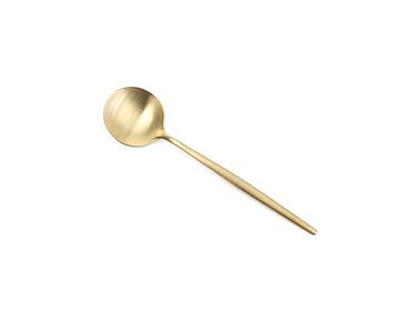 クチポール ムーンマット ゴールド  コーヒー/ティースプーン Cutipol MOON MATT GOLD