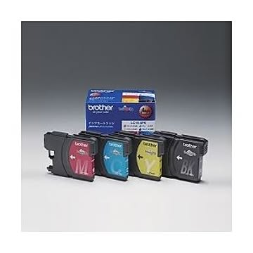 ブラザー工業 インクカートリッジ 4色パック(大容量) LC16-4PK