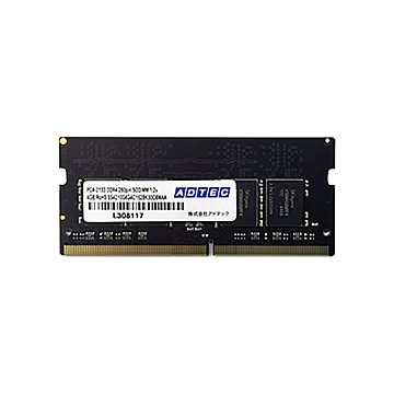 (まとめ）アドテック DDR4 2133MHzPC4-2133 260Pin SO-DIMM 4GB 省電力 ADS2133N-X4G 1枚【×3セット】
