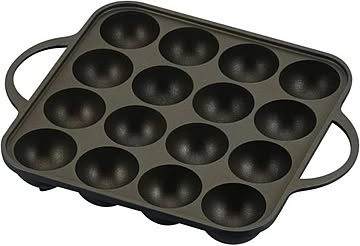 たこ焼き器 元祖ヤキヤキ屋台 16穴 アルミ鋳物  44753 ふっ素樹脂加工 ガス火専用 YR-4259 和平フレイズ