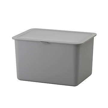 like-it ライクイット フタ付きストックケース 米びつ (ケース単体) Pantry stock case LBK-51 / 10kg 計量カップ付き 米櫃 フードストッカー 天然抗菌加工