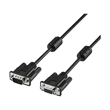 バッファロー ディスプレイ延長ケーブル D-sub15pin 2m ブラック BDE20BK