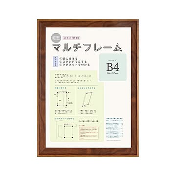 （まとめ） 大額 マルチフレーム 8155 B4判（OA用） 【×3セット】