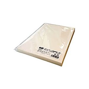 （まとめ） TANOSEE カラーレーザー・IJ用名刺用紙 10面 アイボリー 1冊（100シート） 【×5セット】