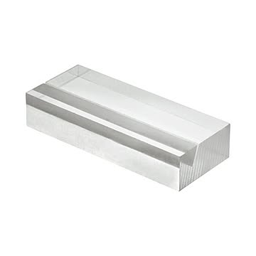 (まとめ) 光 透明アクリルカード立て 20×50×10mm A592-1-6 1パック（6個） 【×10セット】