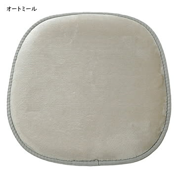 座布団 高反発2層ウレタンフランネルボリュームチェアパッド 36.5x38cm エラーレ