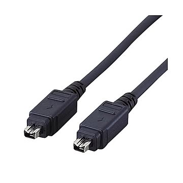 まとめエレコム IEEE1394ケーブル4pinオス-4pinオス ブラック 1m IE-441BK 1本×5セット