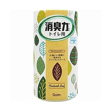 （まとめ）エステー トイレの消臭力フィンランドリーフ 400ml 1個【×20セット】